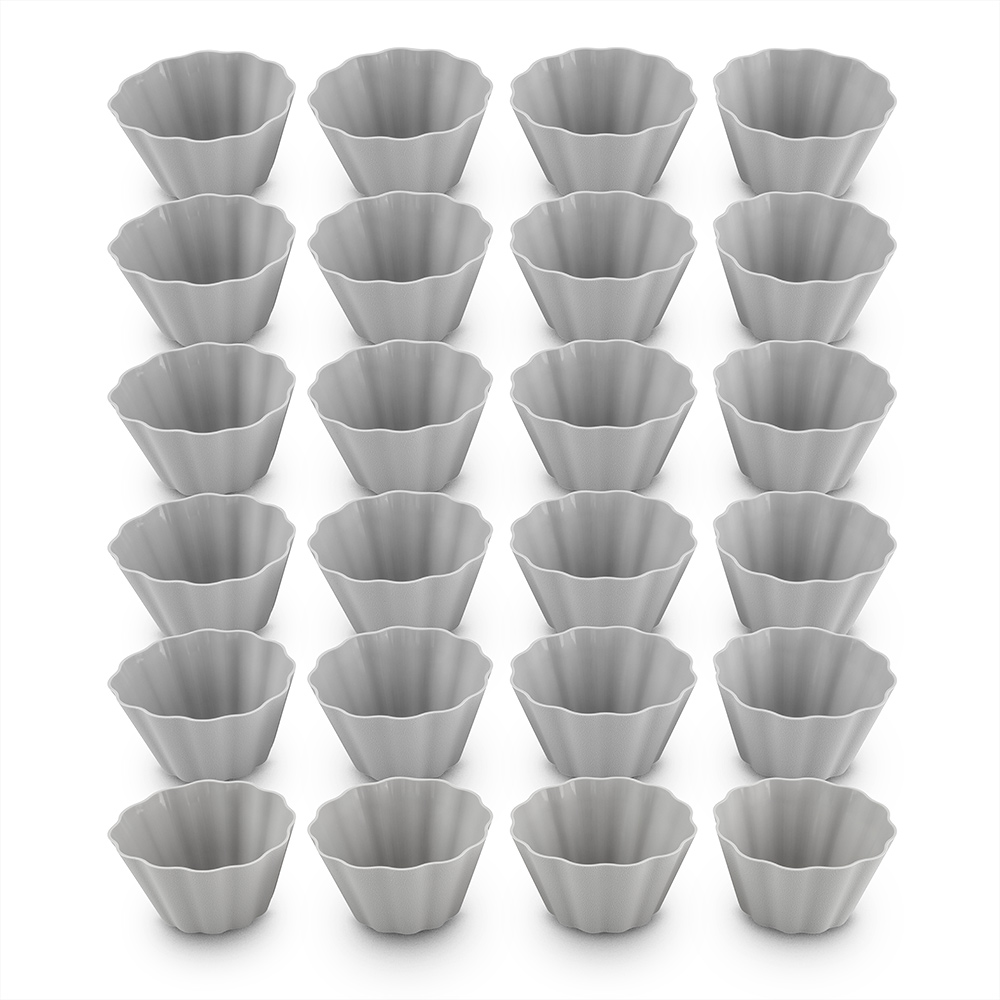 Backefix – Silicone Muffin molds 24 pieces